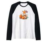 Pretty Tea Time con Costume da Volpe Britannica Maglia con Maniche Raglan