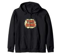 Pretty Time Bomb Costume per Un Look Cool Felpa con Cappuccio