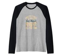 Pretty Tired of Being Right all The Time Sarcasmo |- Maglia con Maniche Raglan