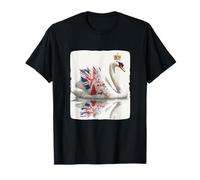 Pretty United Kingdom - Costume da Cigno per Bambini e Bambine Maglietta