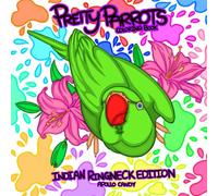 PrettyParrots: Playful & Cute Parrot Coloring Book