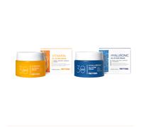 PRETTYSKIN - 30 Days All In One Vitamin Cream - 100ml (1ea) + Hyaluronic Cream - 100ml (1ea) Set