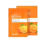 PRETTYSKIN - The Pure Jeju Tangerine Vita C Mask Sheet - 10pezzi