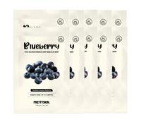 PRETTYSKIN - Total Solution Essential Sheet Mask - 1pc - Blueberry (10ea) Set