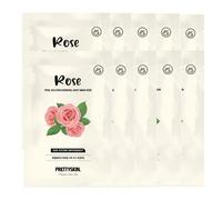 PRETTYSKIN - Total Solution Essential Sheet Mask - 1pc - Rose (10ea) Set