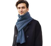 Prettystern Cashmere Sciarpa Invernale in 50% Lana di Yak e 50% Lana d’Agnello - Morbida Calda e Leggera Elegante per Donna e Uomo blu