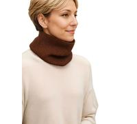 Prettystern scaldacollo tubolare sciarpa ad anello donna di 100% Cachemire Lana Uomo collo maglia a coste Cashmere Loop Unisex Marrone