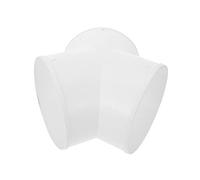 PRETYZOOM 1 Adattatore Per Condotto A Tre Vie Divisore Per Ventola Di Scarico Connettore Per Condotto A 3 Vie Parti Per Condotto Di Alimentazione Della Ventola Di Scarico Accessori Per