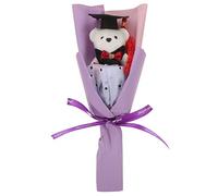 PRETYZOOM 1 Bouquet per Laurea Bouquet Orsi Graduati Unico per Festeggiamenti e Decorazioni Laurea Idea per Compleanni e Speciali