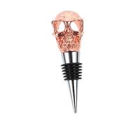 PRETYZOOM 1 Pc Tappo Del Vino Del Cranio Tappo Del Vino Di Compleanno Collare Antigoccia Per Bottiglia Di Vino Bottiglia D'acqua Beccuccio Per Liquore Bottiglia Per Bere Golden Lega Di Zinco