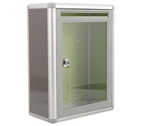 PRETYZOOM 1 Scatola Contenitore Trasparente Urna Di Votazione Caso Trasparente Formato Compatto Scatola Di Donazione Trasparente Scatola Di Suggerimenti Cassetta Postali Da Parete Urna Elettorale Con