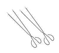 PRETYZOOM 1 Set Pinze Per Estese Resistenti Al Calore Per Barbecue E Pulizia Esterna Clip Per Raccolta Rifiuti Outdoor 2 Pezzi