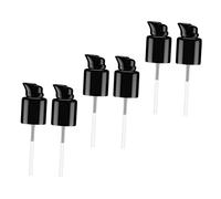 PRETYZOOM 1 Set Pompa per Lozione Cosmetica Piroscafo Sostituzione della Pompa Dell'erogatore di Sapone Erogatore Schiumogeno Flacone Spray per Chicchi di caffè Casa Black Plastica 6 Pezzi