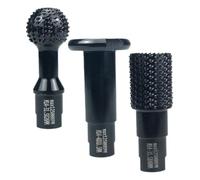 PRETYZOOM 1 Set Set apri fori Burr utensile a fresa rotante Lima per intaglio del legno punta rotativa fresa rotativa a sfera per trapano punte per intaglio angolare 45 in acciaio Nero