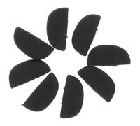 PRETYZOOM 10 paia Naselli in Silicone Morbido per Occhiali Antiscivolo e Comodi Cuscinetti Nasali Sostitutivi per Montature Riduzione del Peso Sul Naso