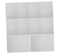 PRETYZOOM 10 Pezzi Eye Mesh Costume Fabric Breathable Lightweight Material for DIY Fursuit Masks Cosplay Animal Mask Crafts And Mysterious Design for Comfortable Extended Wear