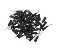 PRETYZOOM 100 Pezzi Aghi Curvi in Acciaio e Plastica per Dispenser di Colla e Olio, Prevenzione Perdite, Versatile per Riparazioni Sul Campo e Officina