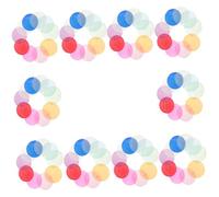 PRETYZOOM 100 pezzi Conchiglie Rotonde Naturali per Artigianato e Decorazioni Casa Pezzi Shells Resistenti e Trasparenti per Creazioni Fai da Te Charms per Campanelli Vento e Gioielli Mare