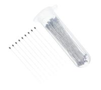 PRETYZOOM 100 Pezzi perno di fissaggio del campione Spilli per insetti Accessori per insetti Utensili per entomologia Fissaggio insetti Materiale entomologico inossidabile montaggio Silver
