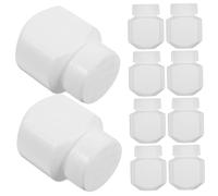 PRETYZOOM 10pezzi Porta Pillole Organizer Con Bottiglie Viaggio Bottiglie Con Tappo Sigillante e Chiusura Ermetica Con Capacità