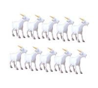 PRETYZOOM 12 Pezzi Miniature in PVC Realistiche Modelli Animali da per Micro Decorazioni Artigianali per Terrari e Casa Adatte Progetti DIY e Esposizioni Educative