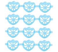 PRETYZOOM 12 Pezzi Supporti per Maschera Telaio Appannamento e Comfort Protegge Trucco e Facilita Respirazione Compatibile con La Maggior Parte delle Mascherine