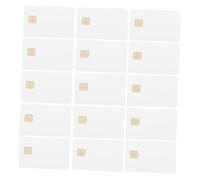 PRETYZOOM 15 pezzi Carte Ic Bianche con Chip Atc da Memoria per Controllo Accessi Sicure per Comunità Hotel e Aziende