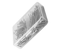 PRETYZOOM 150 pezzi Spilli T per Parrucche in Acciaio Resistente Ago T Doppia Misura per Fissaggio Sicuro e Modellazione Testina Parrucca Accessori per Acconciature e Artigianato