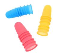 PRETYZOOM 18 Pezzi Di Dita In Silicone Per Chitarra Guanti Ditale Manicotto Per Dita Per Scrapbooking