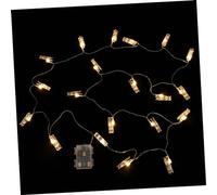 PRETYZOOM 1Pc Stringa Foto Applique Da Parete Fata Luci Visualizzazione Di Foto Clip Di Foto Luci Della Luci Di Natale Ha Condotto La Luce Immagine Clip Festival Foto Clip Di Luce USB