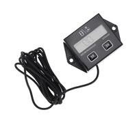 PRETYZOOM 1Pezzi Misuratore Digitale Tachimetro Induttivo Per Motore Timer Per Tosaerba Con Display LCD e Accessorio Pratico e Facile Da Installare