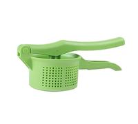 PRETYZOOM 1pezzi Pressa Patate Manuale Verde Plastica Schiacciapatate Compatto con Design Antiscivolo per Purè e Succhi Utensile da Cucina per Uso Domestico