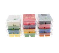 PRETYZOOM 1set Candele Profumate Candele Natalizie Natalizia Lumini Profumati Rilassante Candele Casa Blocchi di Candele Profumata Candele Nuziali Cera 12 Pezzi