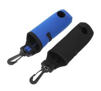 PRETYZOOM 2 Pezzi Borsa Golf in Materiale Subacqueo Organizer Compatto per Palline da Golf Custodia Resistente all’umidità e alle Intemperie per Viaggi e Pratiche Outdoor