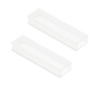 PRETYZOOM 2 pezzi Cuvette da Laboratorio in Vetro per Analisi Comparativa Alta Trasparenza e Precisione per Spettrofotometri Uv-vis Uso Chimico e Farmaceutico