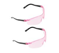 PRETYZOOM 2 Pezzi Occhiali Protettivi per Rosa Sicurezza Occhi per Giochi CS Visiera Trasparente Antiappannamento e AntiGraffio Protezione Occhi per Ragazzi e Ragazze