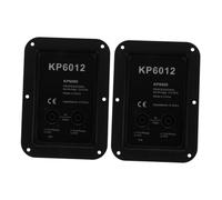 PRETYZOOM 2 pezzi Pannello di Cablaggio per Altoparlanti con Terminali Molla Scatola di Giunzione per Casse Audio da Palco e Casa Compatibile con Modello Stage Box Installazione Facile e