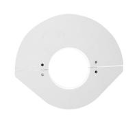 PRETYZOOM 2 Pezzi Piastre Drenaggio in PVC per Tubazioni Piastre Impermeabili per Riempimento Riservati e Corrosione Facili da Installare