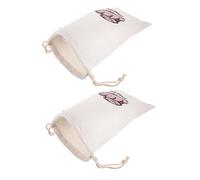 PRETYZOOM 2 Pezzi Sacchetto Per Il Pane Piccoli Sacchetti Per Spuntini Sacchetto Piccolo Sacchetti Per Popcorn Snack Per Crocchette Per Alimenti Di Tote
