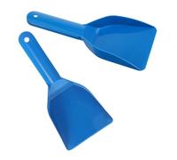 PRETYZOOM 2 Pezzi Spazzaneve Secchiello Per Ghiaccio Paletta Piccola Pala Raschietto Per Ghiaccio Pala Per Rimozione Neve Paletta Di Plastica Pala Da Neve Raschietto Per Ghiaccio Per Auto