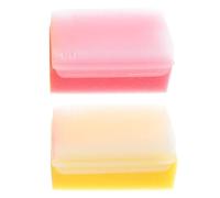 PRETYZOOM 2 pezzi Spazzola Sensoriale Ragazzo Ragazza per Bagnetto con Setole Morbide e Massaggio Corpo Strumento per Allenamento del Senso e Pulizia Delicata Colori Rosa e Giallo