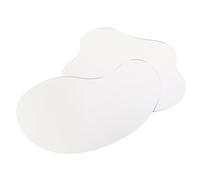 PRETYZOOM 2 Pezzi Specchio Curvo Decorativo per Laghetto Ghiacciato 2 Pezzi 22X17Cm e 25X17Cm per Villaggi Natalizi, Accessori Paesaggistici in Miniatura per Scenari di Stagno e Decorazioni