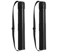 PRETYZOOM 2 Pezzi Tubo Portadisegni Telescopico Regolabile per Conservazione Opere e Documenti Contenitore Robusto per Carta e Disegni per Artisti e Studenti