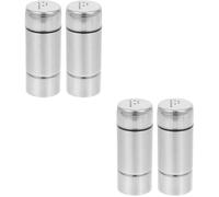 PRETYZOOM 2 Set Agitatore Di Bottiglia Di Condimento Shaker Di Sale E Macina Sale Contenitori Cucina Contenitore Cucina Bottiglie Di Spezie Da Cucina Silver 2 Pezzi * 2