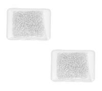 PRETYZOOM 2 Set Ganci Vite Eye Bolt Argento per Gioielli Fai da Te Accessori Resistenti e Facili da Usare per Progetti Artigianali e Decorazioni Sospese