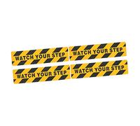 PRETYZOOM 2 set Nastro Antiscivolo Goon Nastro Antiscivolo Per Gradini Esterni Piedi Riflettenti Nastro Avvertimento Halloween Stick Mind The Step Strip 2 pezzi * 2