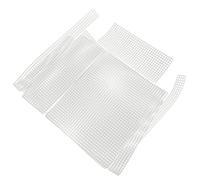 PRETYZOOM 2 set Rete Plastica per Borse DIY Moduli Tessitura Ritagliabili Pannelli Anteriori e Posteriori Lisci per Lavori Maglia e Uncinetto Kit Creazione Accessori Personalizzati