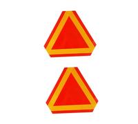 PRETYZOOM 2 set Segnaletica Riflettente A Triangolo Per Veicoli Lenti Segnaletica A Triangolo Alto Segnaletica Per Portellone Posteriore A LED Segnaletica Per Veicoli Lenti 2 pezzi * 2