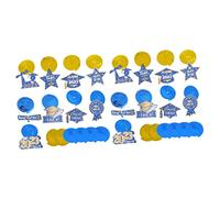 PRETYZOOM 2 Set Spirali di Partito Classe di Decorazioni 2023 Arredamento di Laurea Home Decor Decorazione Casa Decorazioni Sospese per Grad Turbinii Sospesi per Feste di Laurea 15 Pezzi * 2