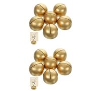 PRETYZOOM 2 Set Titolare della Carta d'oro Portanumero da Tavolo Tazza Nuziale Giochi Raccoglitore Carte Segnaposto Fito Porta Messaggi in Legno Supporto in Legno di Legno Golden 6 Pezzi * 2